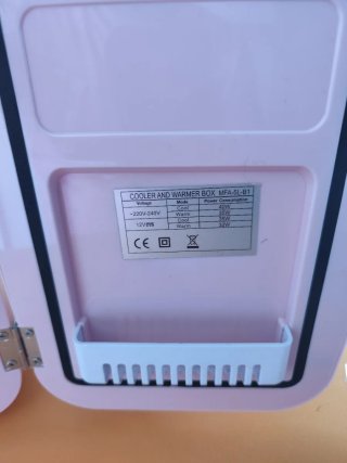 Nevera portátil Flamingueo rosa