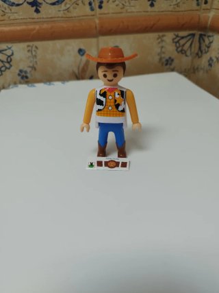 Figura XL Woody Playmobil Kinder Sorpresa Grande