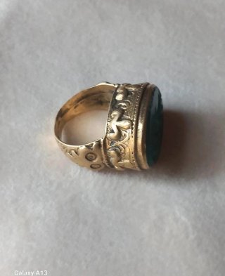 Anello sigillo afghano antico mm 18,5