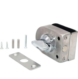 Cerradura seguridad puerta vidrio 10/12mm