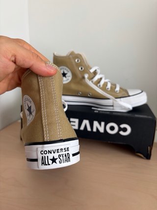 Converse All Star Hi Verde Oliva Talla 39