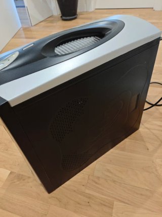 Ordenador PC Sobremesa Negro/Plata