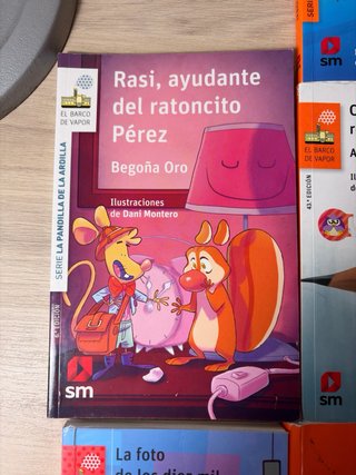 Lote 6 libros infantiles y juveniles como nuevos.