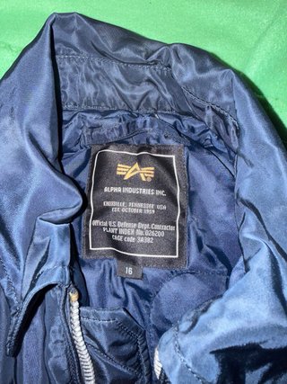 Chaqueta Bomber Alpha Industries Azul
