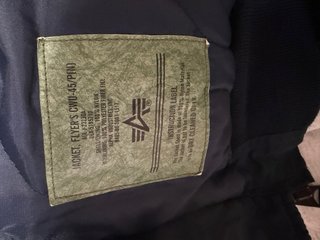 Chaqueta Bomber Alpha Industries Azul