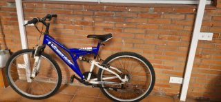 Bicicleta Freeride Azul