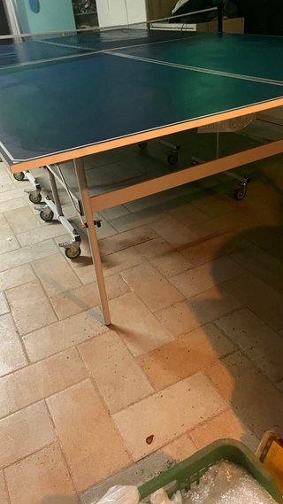 Mesa de ping pong plegable