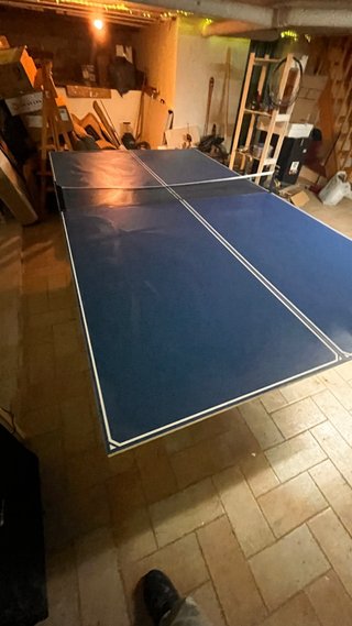 Mesa de ping pong plegable