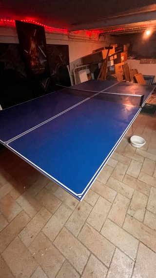 Mesa de ping pong plegable