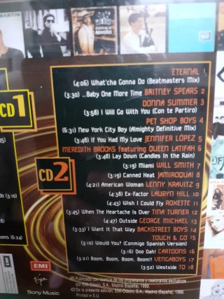 CD Boom 99 Compilatorio Millennial. Doble Cd