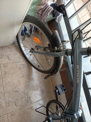 Bicicleta B'TWIN plegable