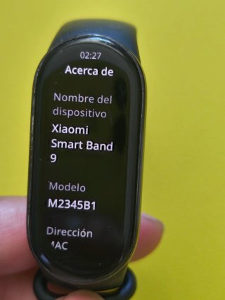 Xiaomi Smart Band 9 Negra 303980