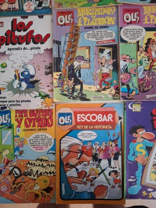 Gran lote 28 tebeos comics Olé
