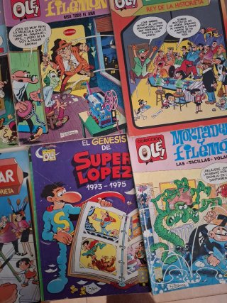 Gran lote 28 tebeos comics Olé