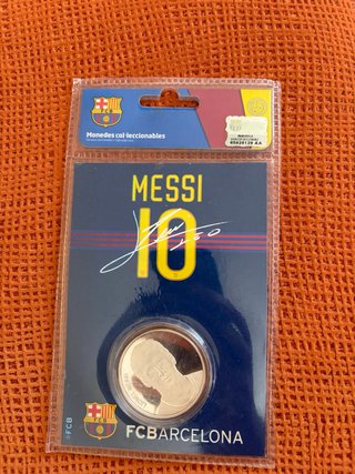 Moneda Coleccionable FC Barcelona Messi