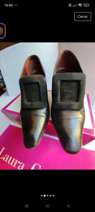 Tacones vintage Laura Camina negros