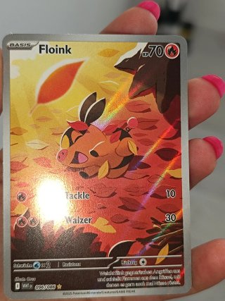 Carta Pokémon Floink 096/086 Fuoco Base