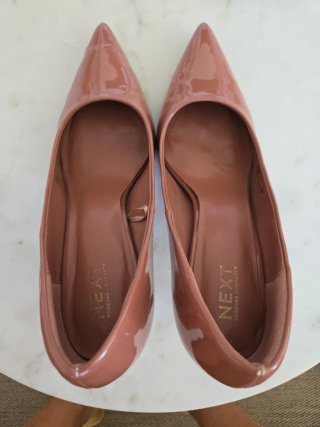 Zapatos de tacón Next Talla 40 Rosa nude