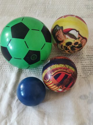 Lote balones y pelotas x 2 €