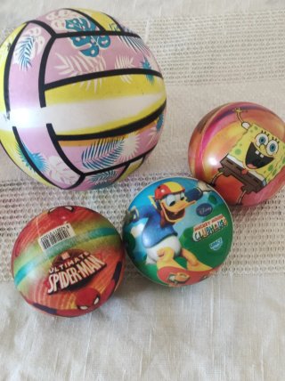 Lote balones y pelotas x 2 €