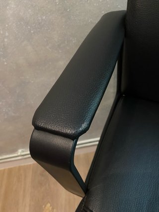 Silla giratoria Ikea Millberget Negra