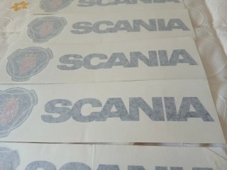 Lote Pegatinas Scania