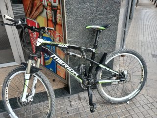 Bicicleta Merida Doble Suspensión