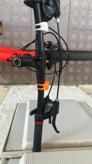 Bicicleta Haibike Roja