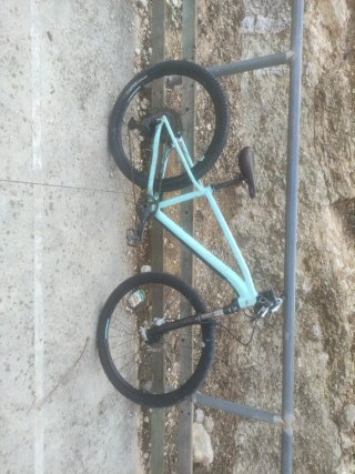 Bicicleta Rockrider Azul Cielo