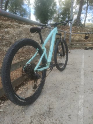 Bicicleta Rockrider Azul Cielo