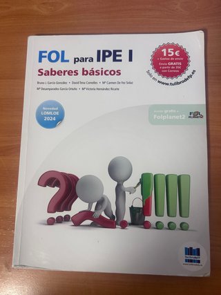 FOL para IPE I, Saberes básicos