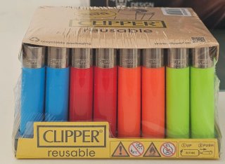 Pack 2 Cajas Mechero Clipper Reutilizable