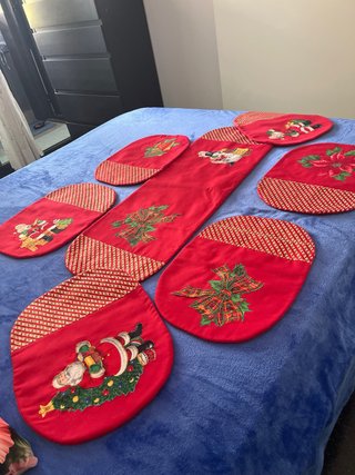 Juego de mesa navideño