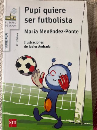 Pupi quiere ser futbolista