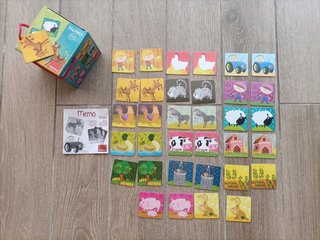 Juego de mesa Memo Goula