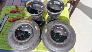 Llantas Kart Magnesio Douglas