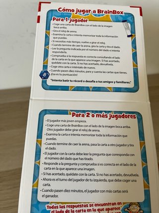 Juego BrainBox El Mundo - Asmodee