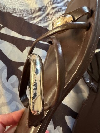 Sandalias Stradivarius Marrón Talla 38