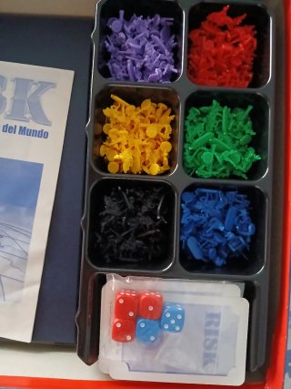 Juego de mesa RISK: El Juego de la Conquista del M