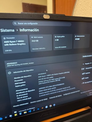 ASUS TUF A15 | Ryzen 7 | 24GB RAM | RTX 3050