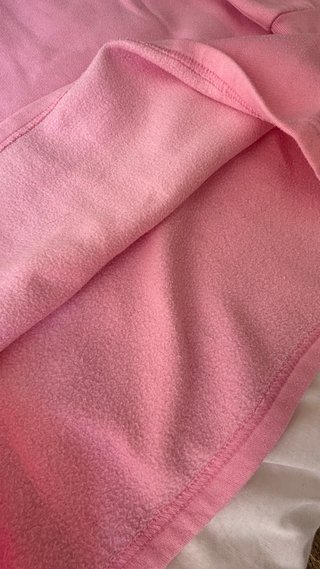 Vestido sudadera felpado y rosa Nike con capucha