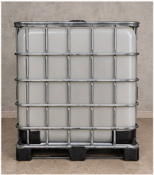 Depósito IBC 1000L con palet