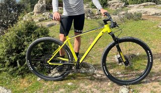 Bicicleta Scott Montaña Amarilla
