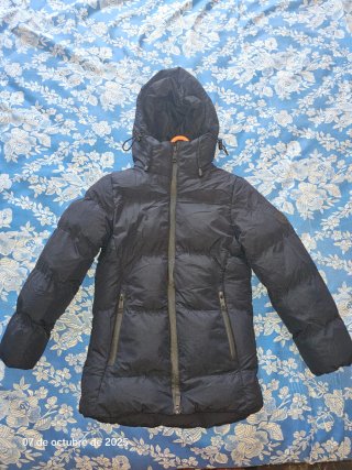 Abrigo niño azul marino y verde