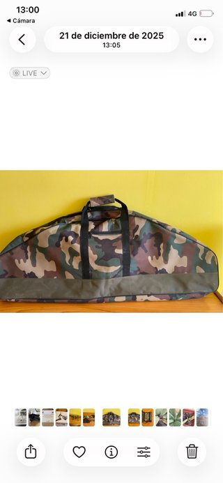 Arco de poleas camuflaje