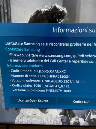 TV Samsung QLED 55 Q60A
