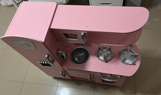 Cocina Juguete Madera Rosa KidKraft Vintage