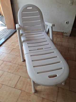 Tumbona plegable