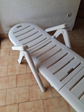 Tumbona plegable