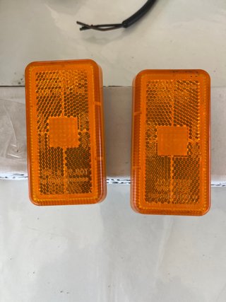 Deflectores Scania Naranja